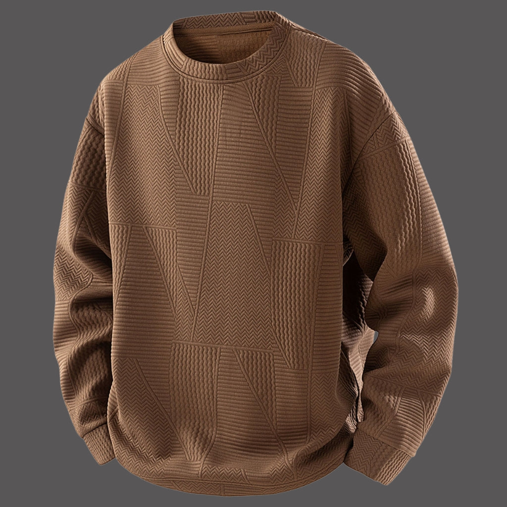 Dalton Textured Sweatshirt