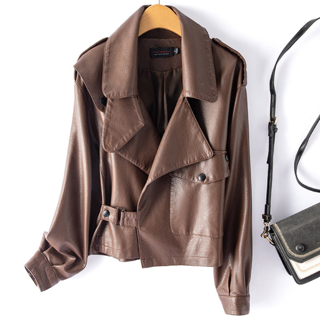 Sara Leather Jacket