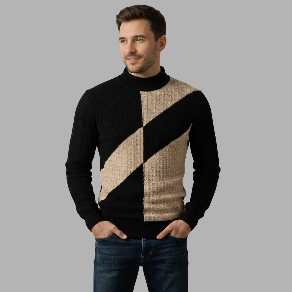 Carter Block Knit Sweater