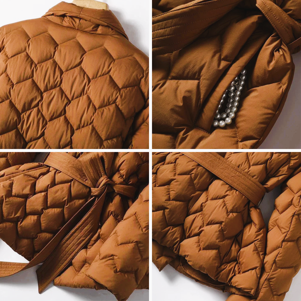 Aurelia Quilted Puffer Coat
