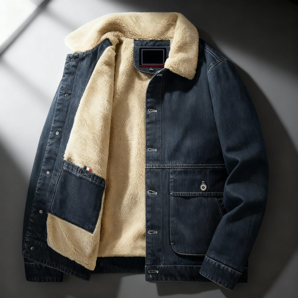 Carter Denim Sherpa Jacket