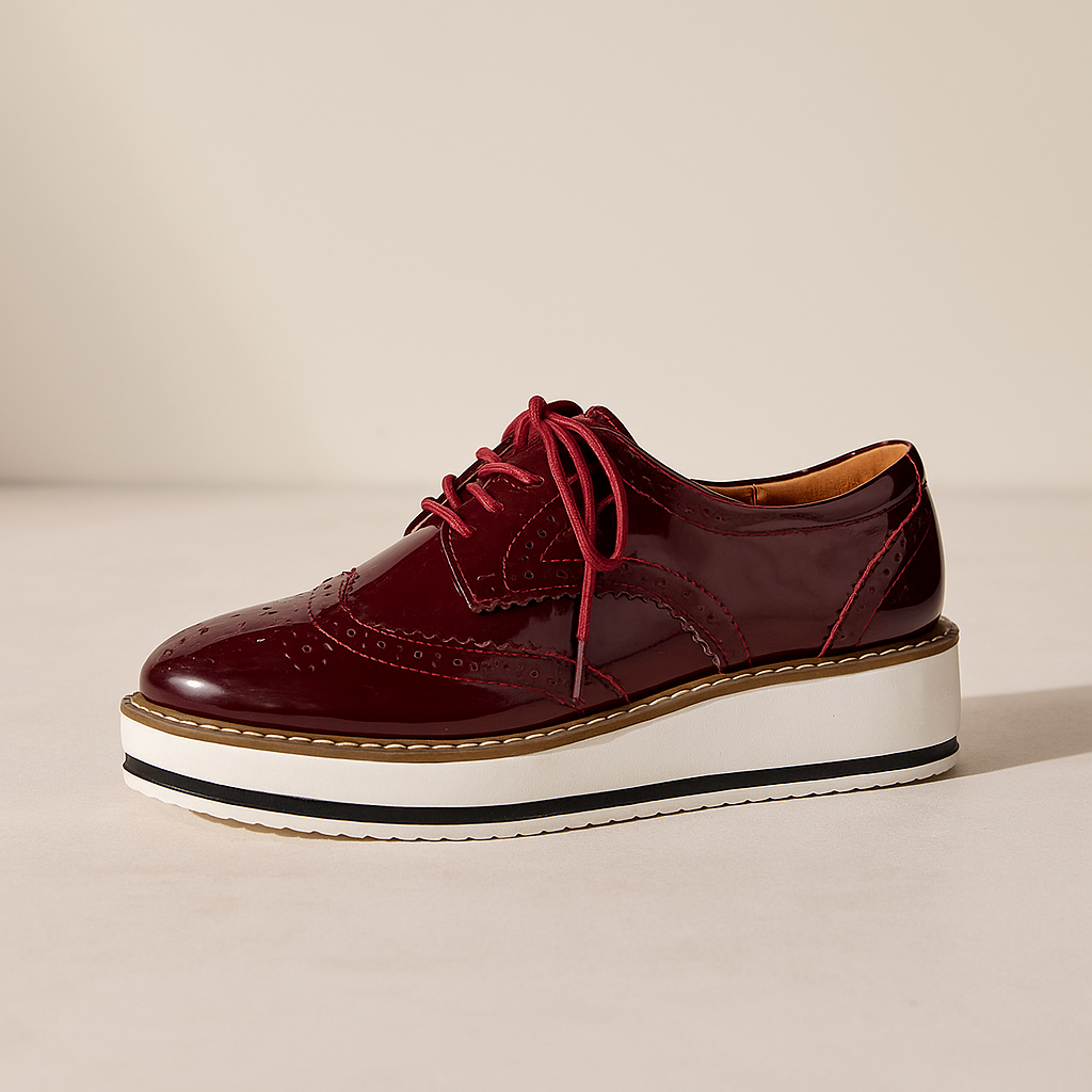 Bellamy Leather Platform Oxfords