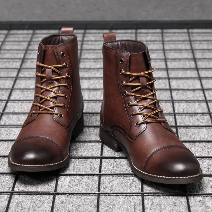 Brentford Vintage Leather Boot