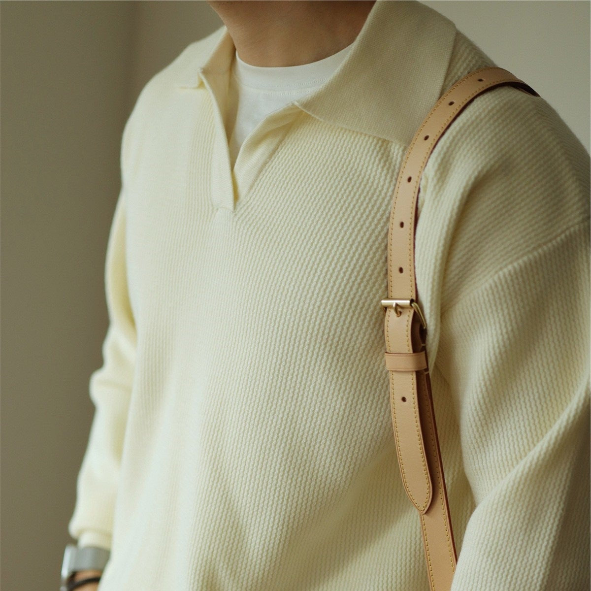 Aldridge Knit Polo Sweater