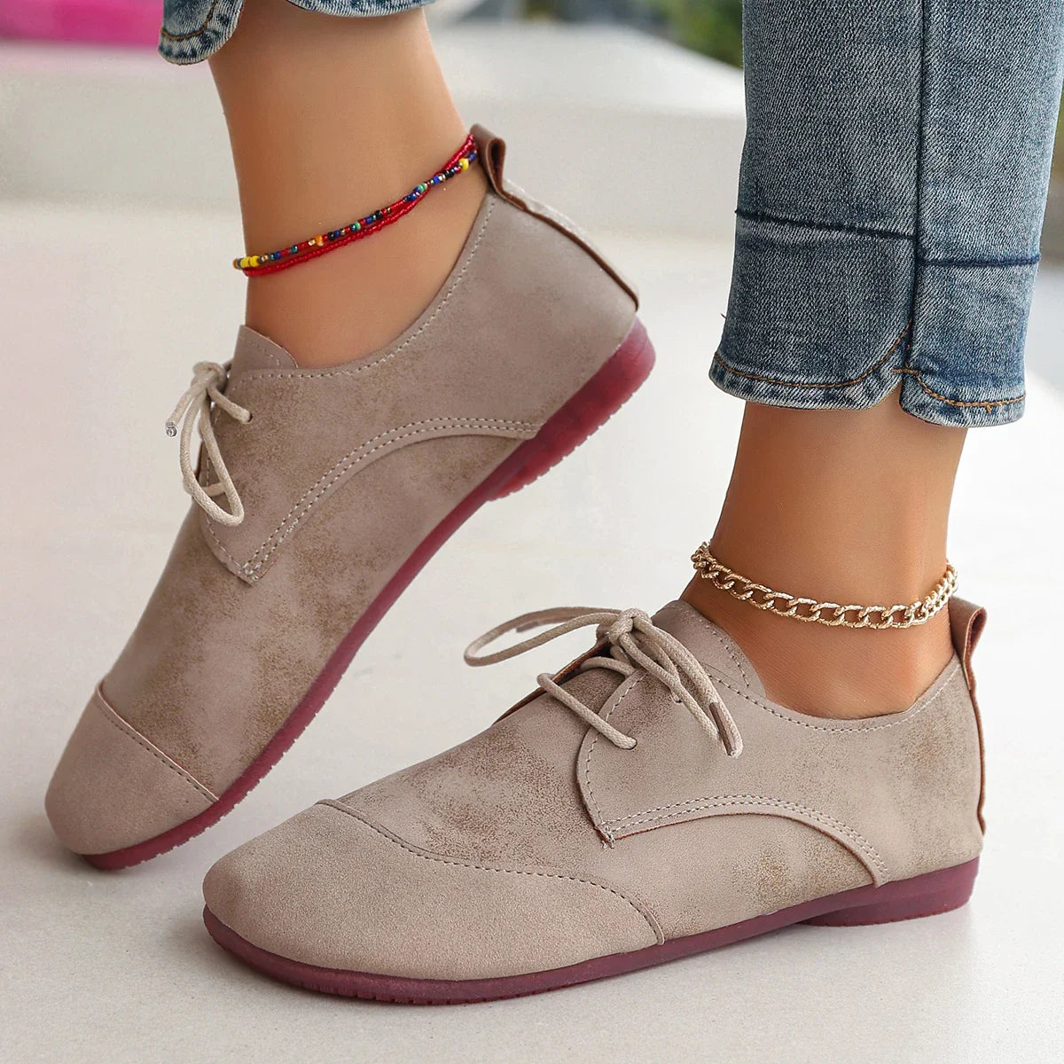 Aria Suede Flats