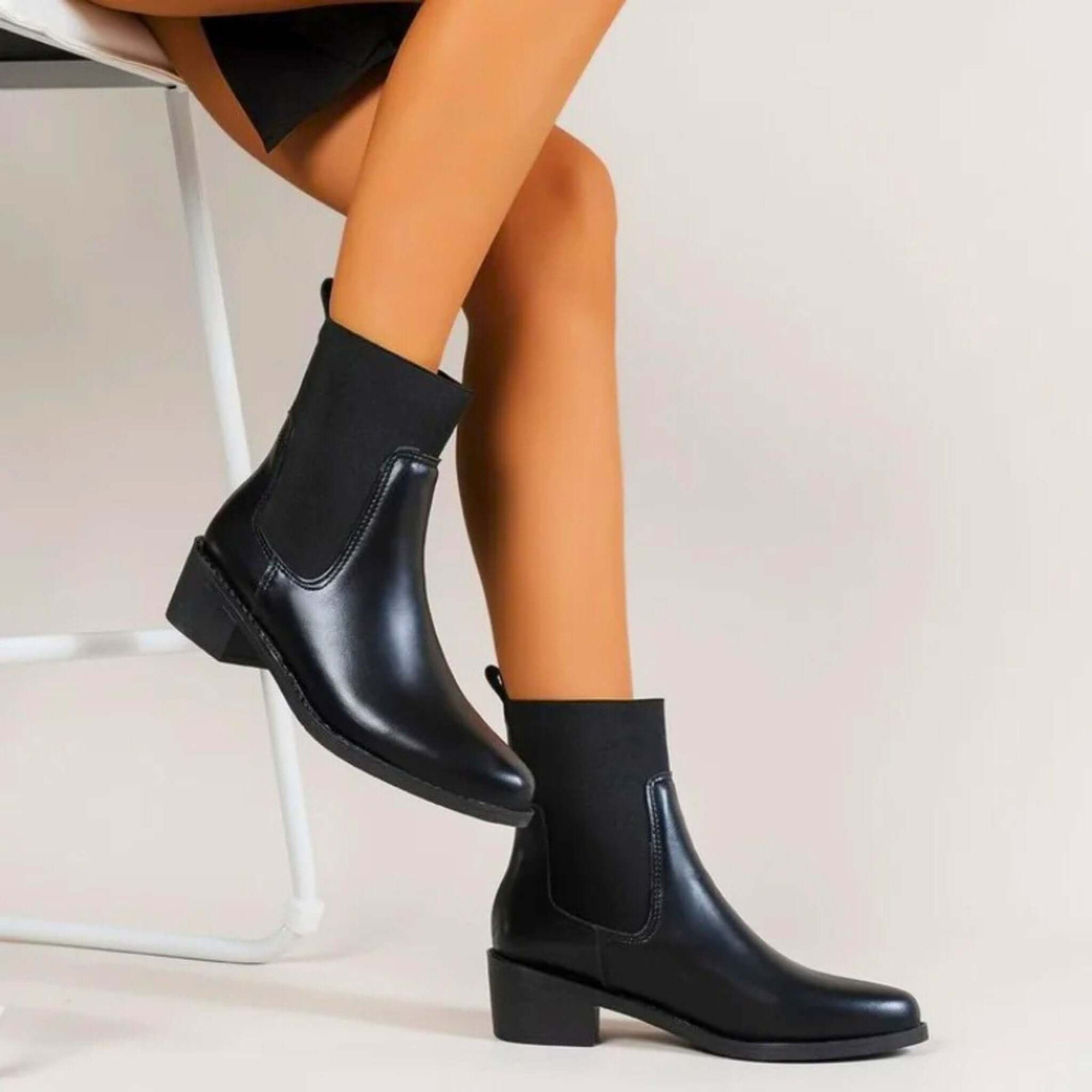 Blair Block Heel Chelsea Boots