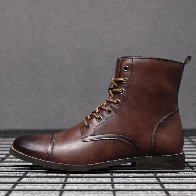 Brentford Vintage Leather Boot