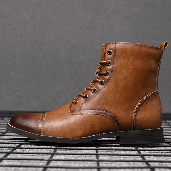 Brentford Vintage Leather Boot