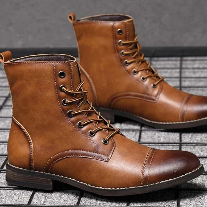 Brentford Vintage Leather Boot