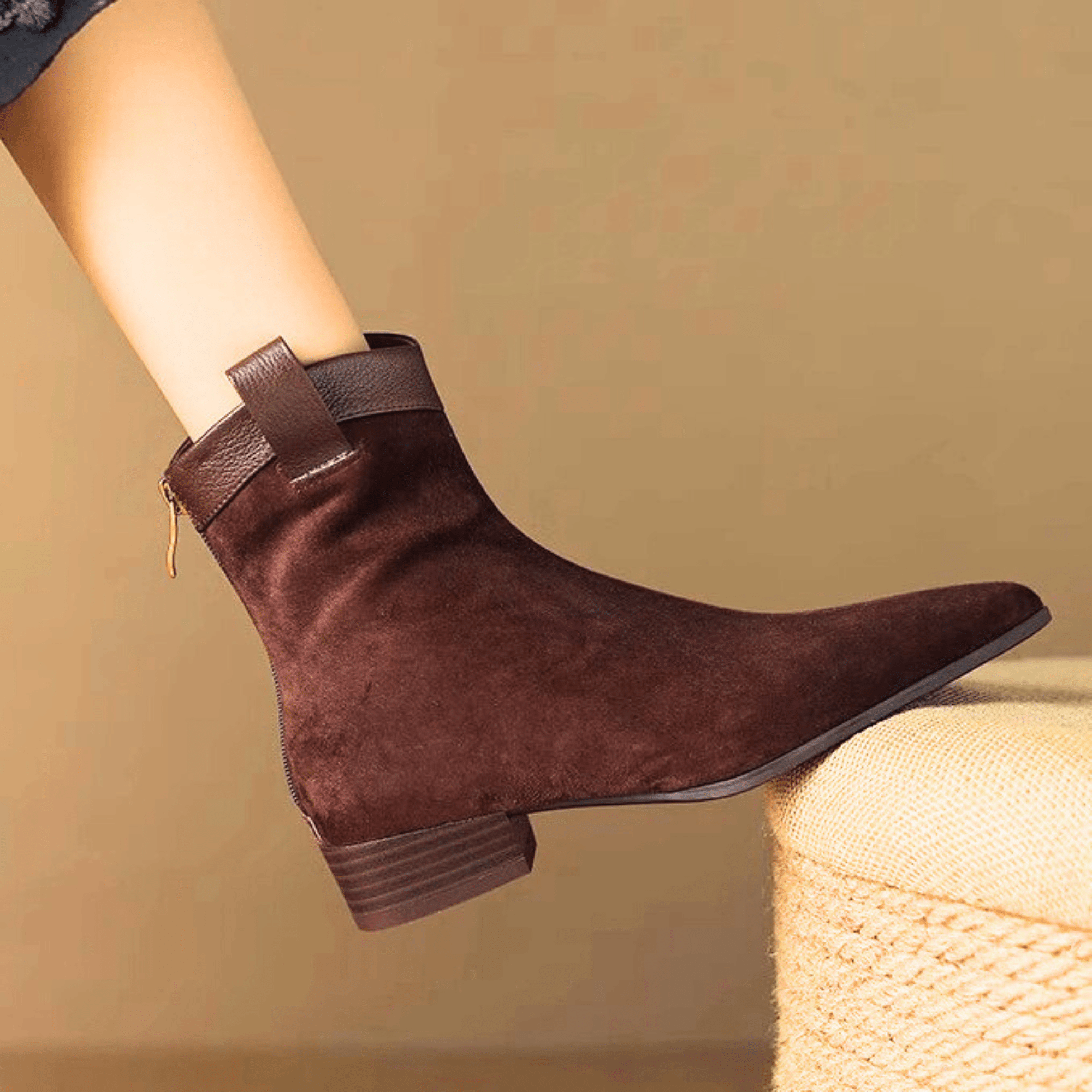 Brienne Suede Ankle Boots