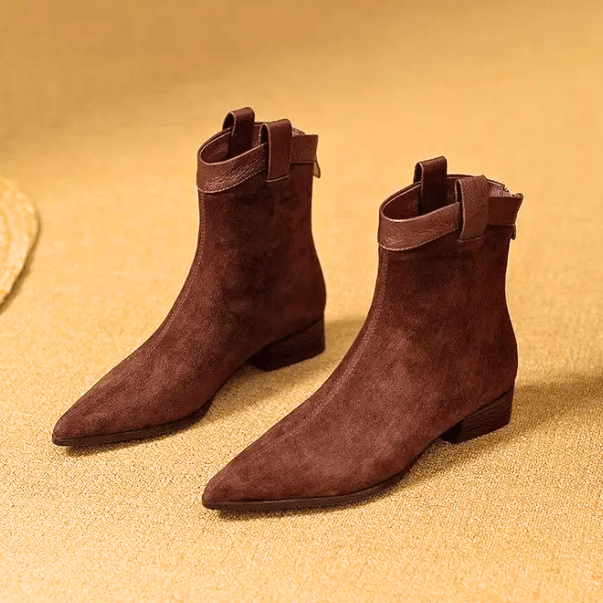 Brienne Suede Ankle Boots