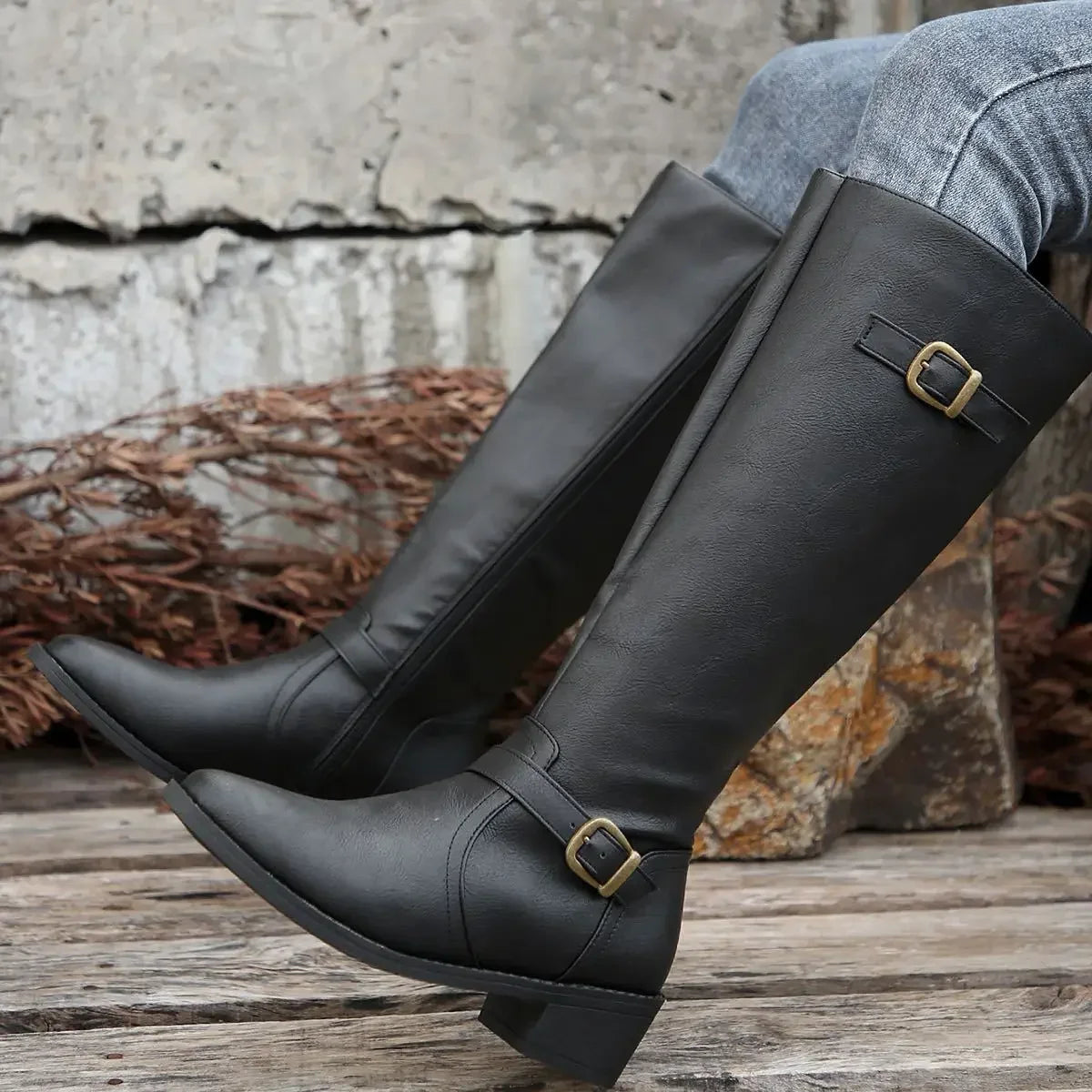Brixton Knee-High Boots