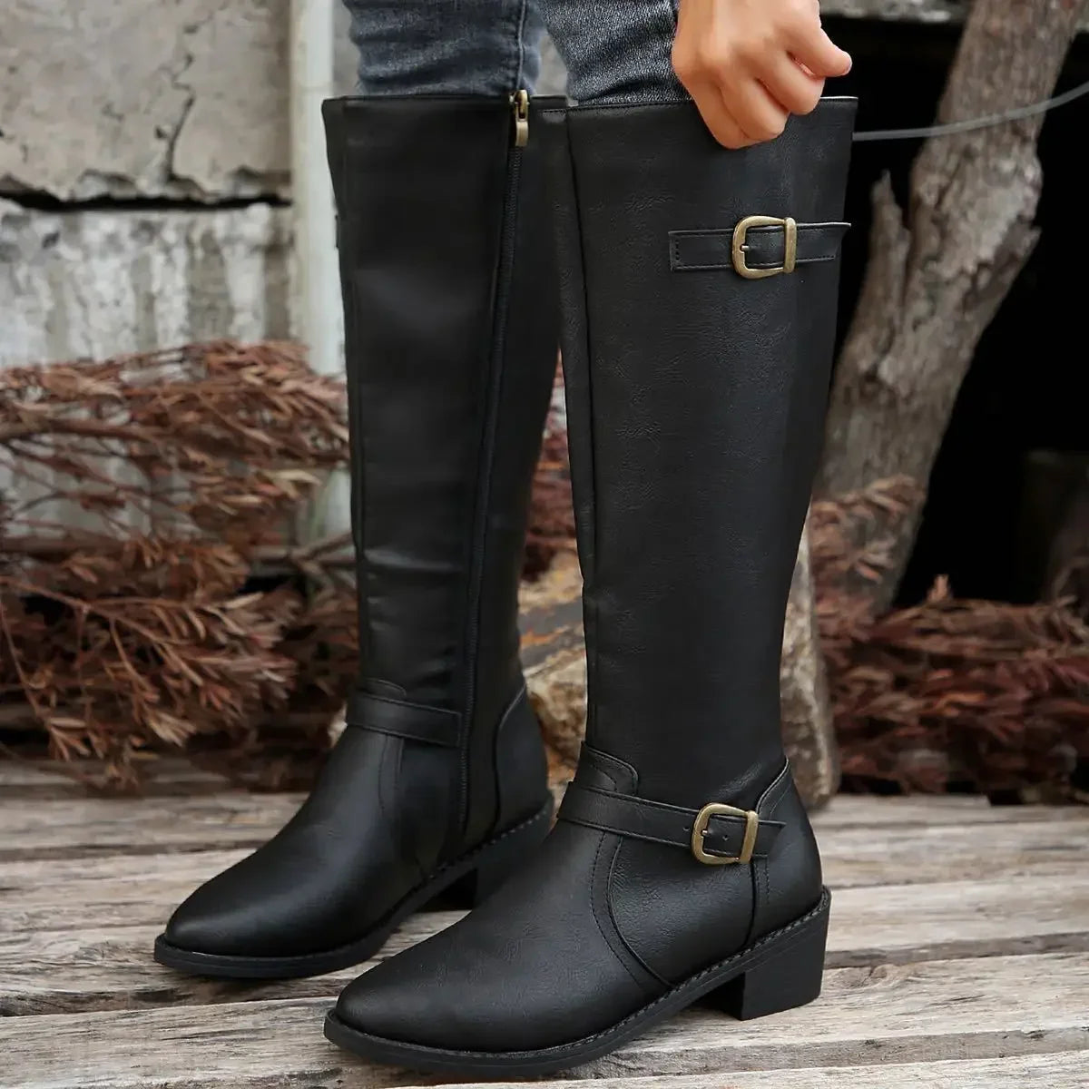Brixton Knee-High Boots