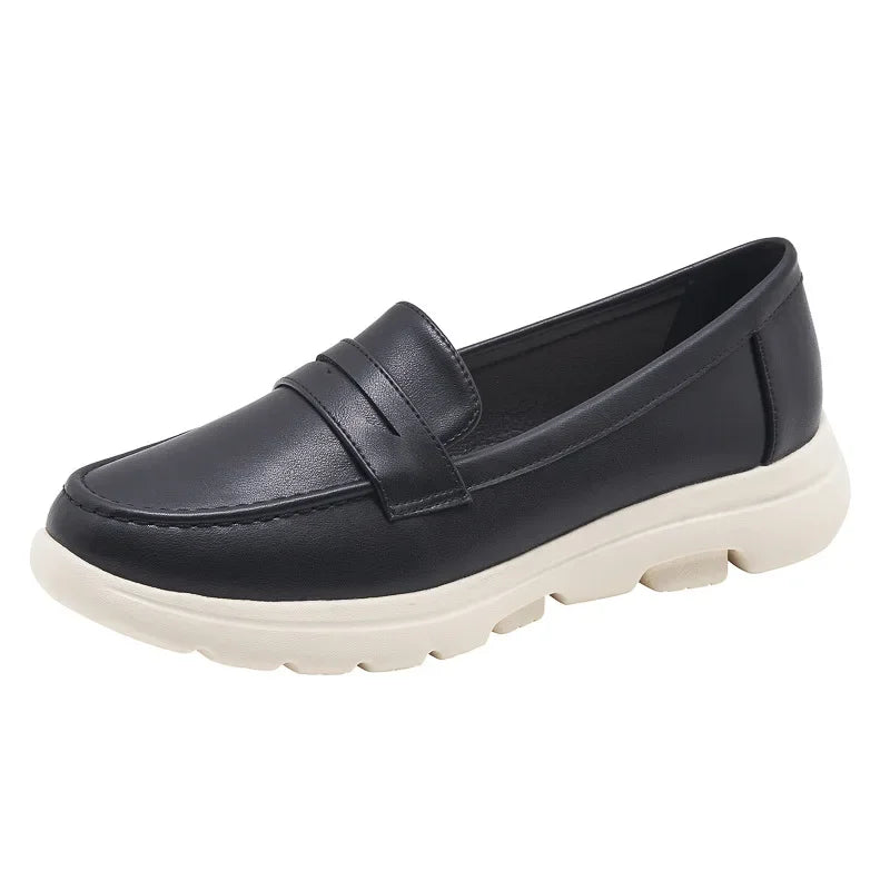 Florence Orthopedic Leather Loafers