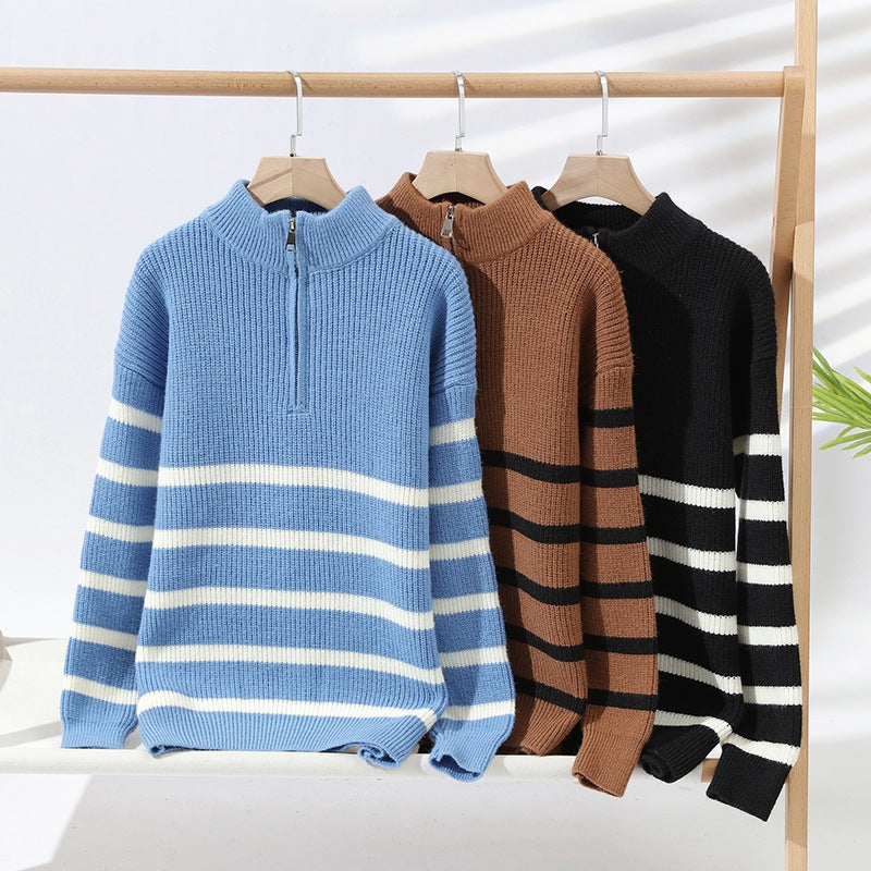 Nolan Knit Stripe Sweater