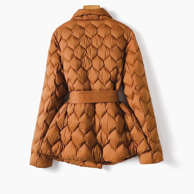 Aurelia Quilted Puffer Coat