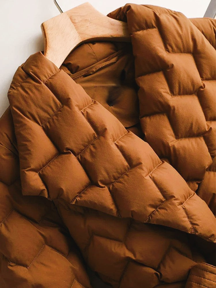 Aurelia Quilted Puffer Coat