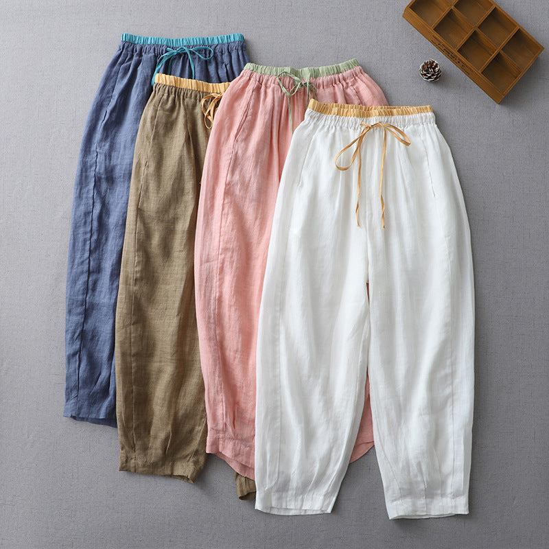 Sakura Linen Pants