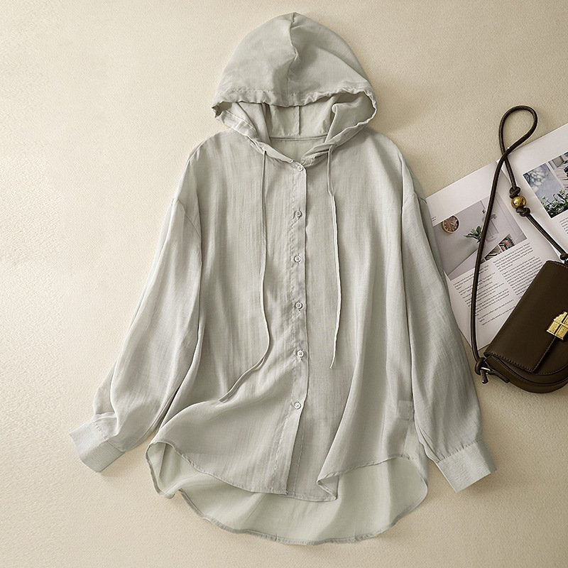 Kyla Linen Hoodie