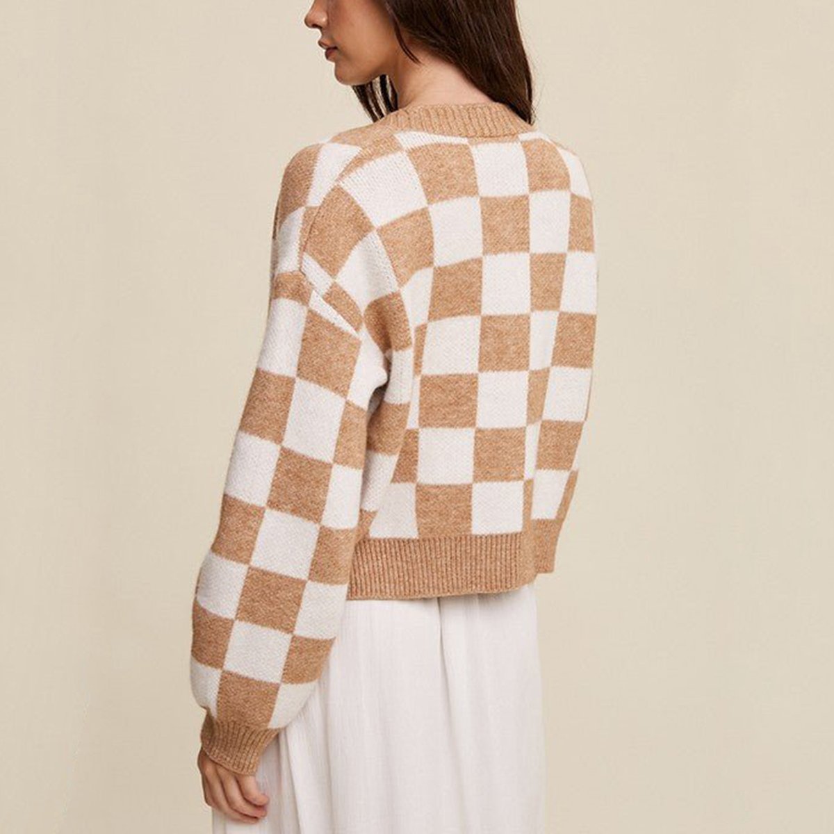 Elodie Pattern Knit Cardigan