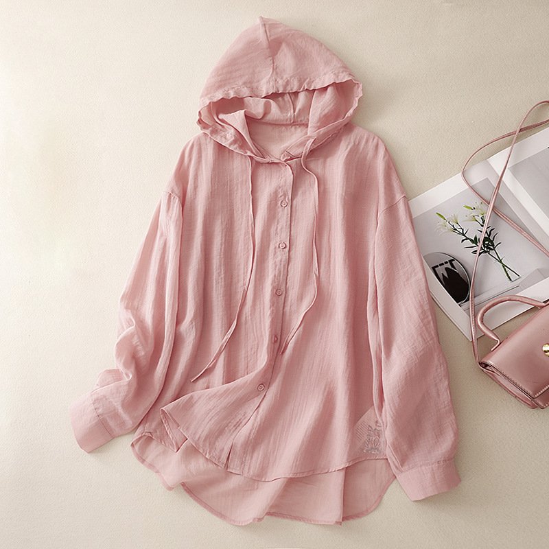 Kyla Linen Hoodie
