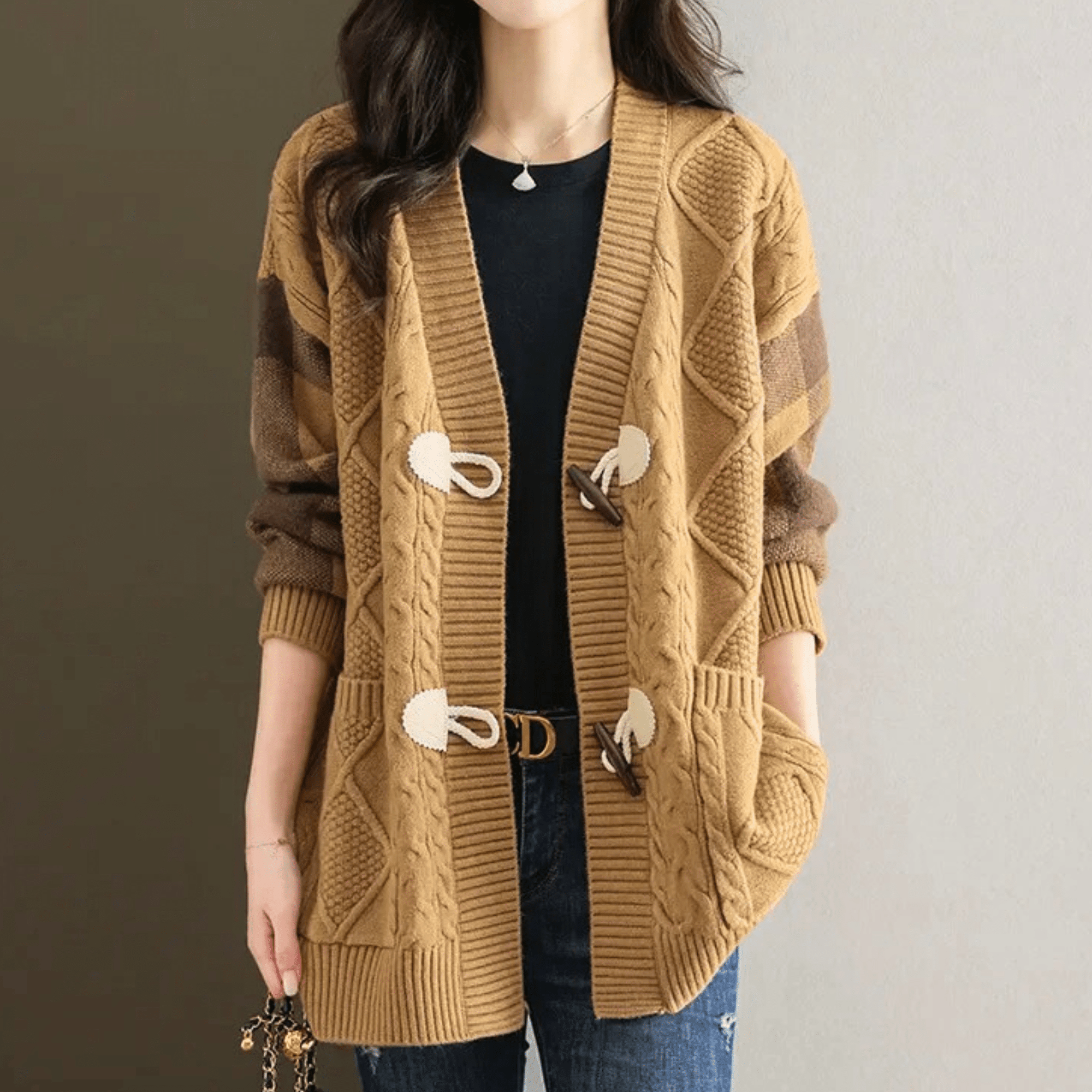 Maribel Knit Toggle Cardigan
