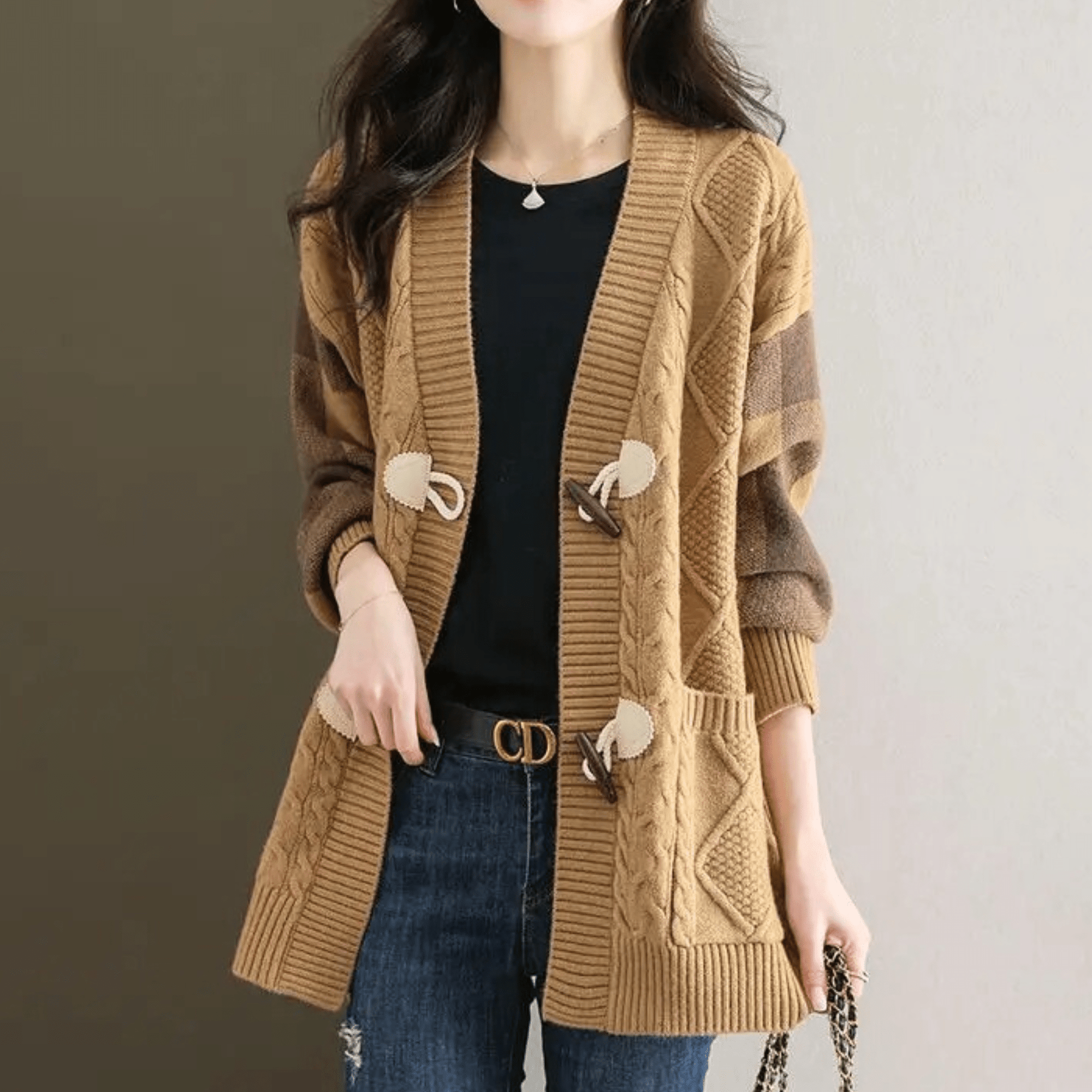 Maribel Knit Toggle Cardigan