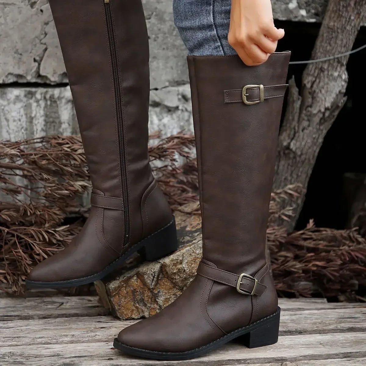 Brixton Knee-High Boots