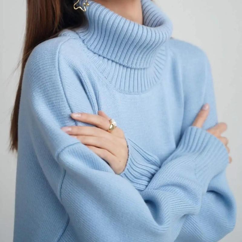Noelle Castle Turtleneck Sweater