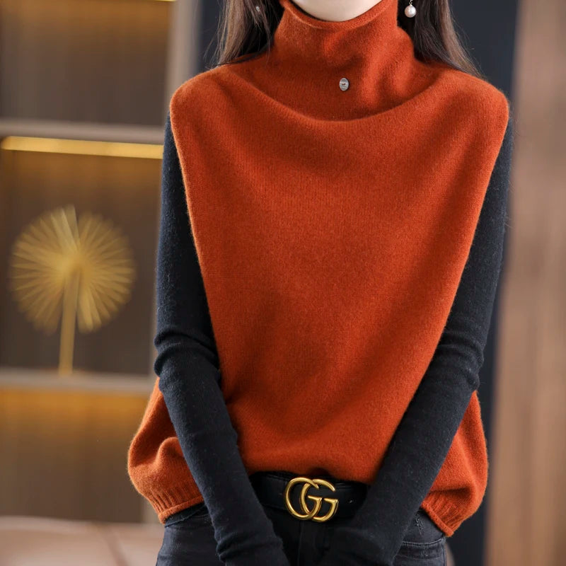 Aria Wool Layer Turtleneck