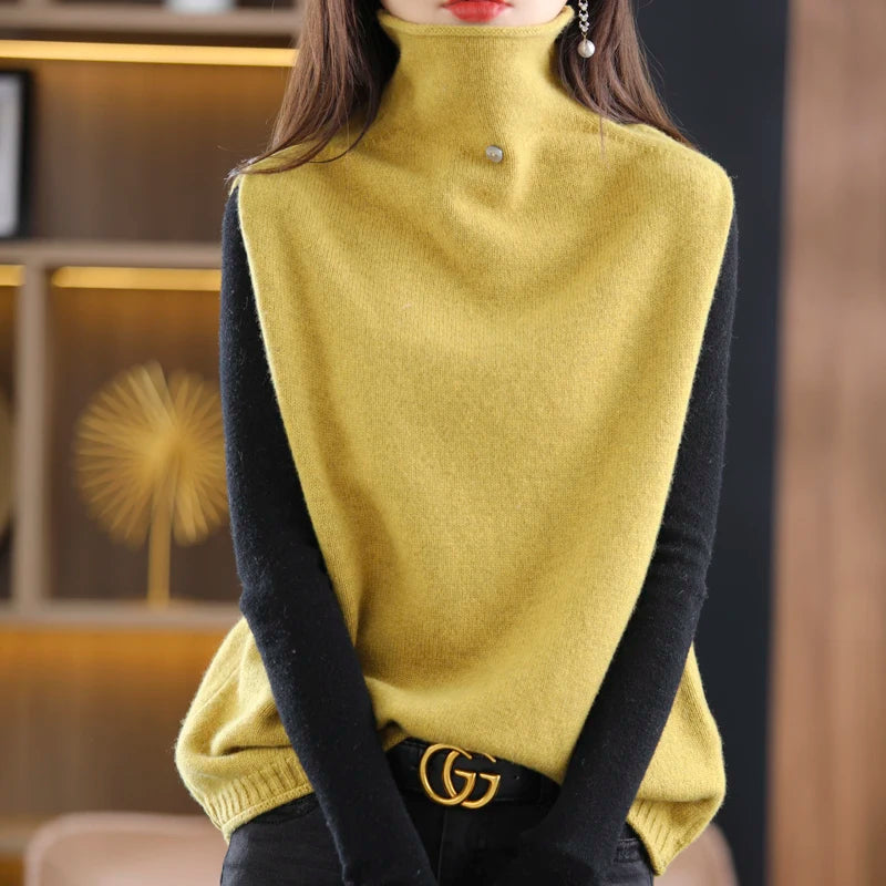 Aria Wool Layer Turtleneck