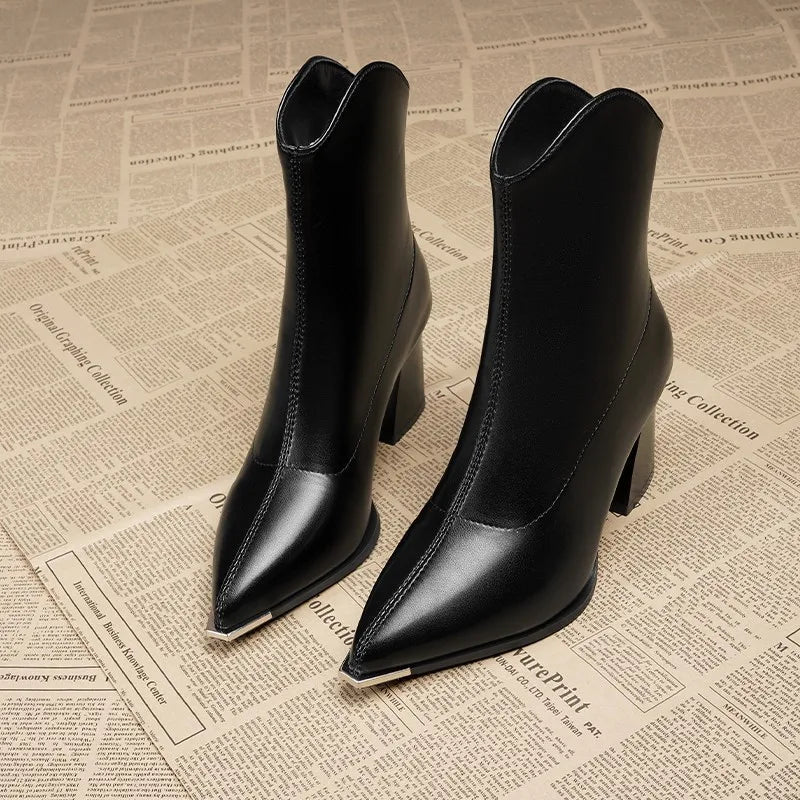 Monroe Block Heel Boots