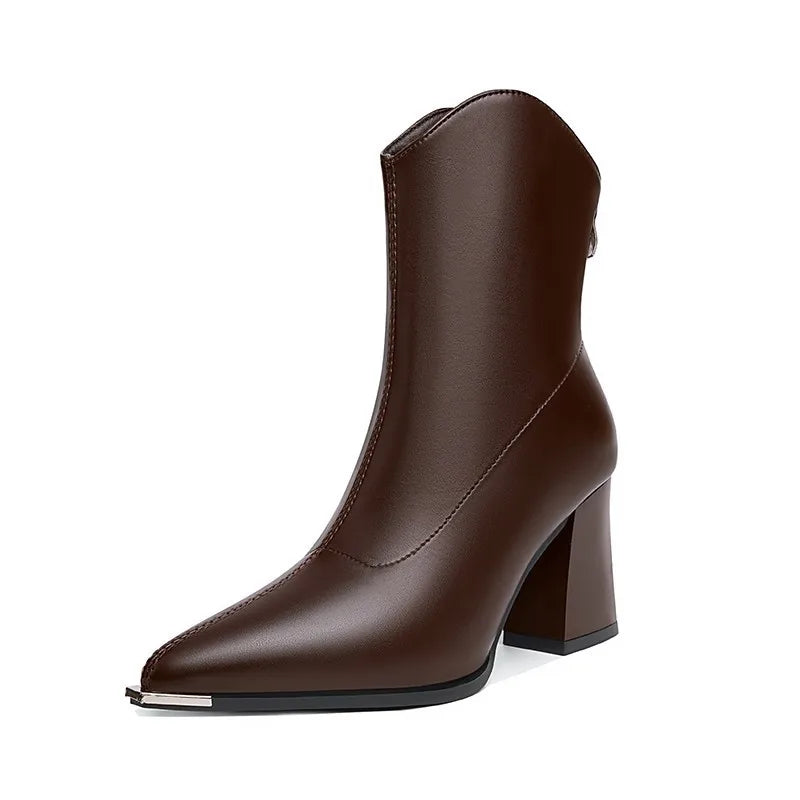 Monroe Block Heel Boots