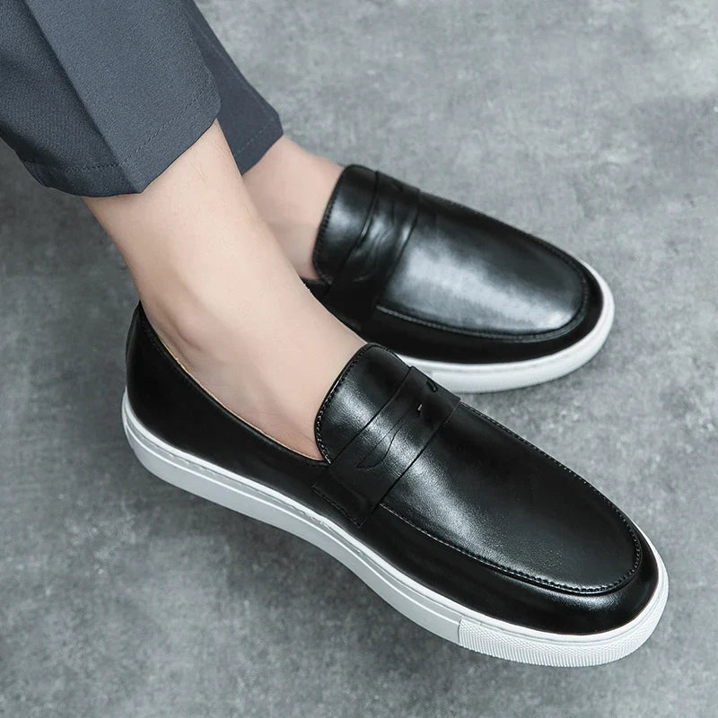 Mason Leather Slip-On