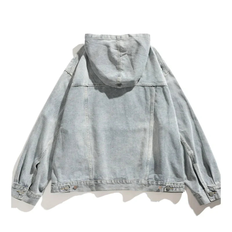 Haven Oversize Denim Hoodie