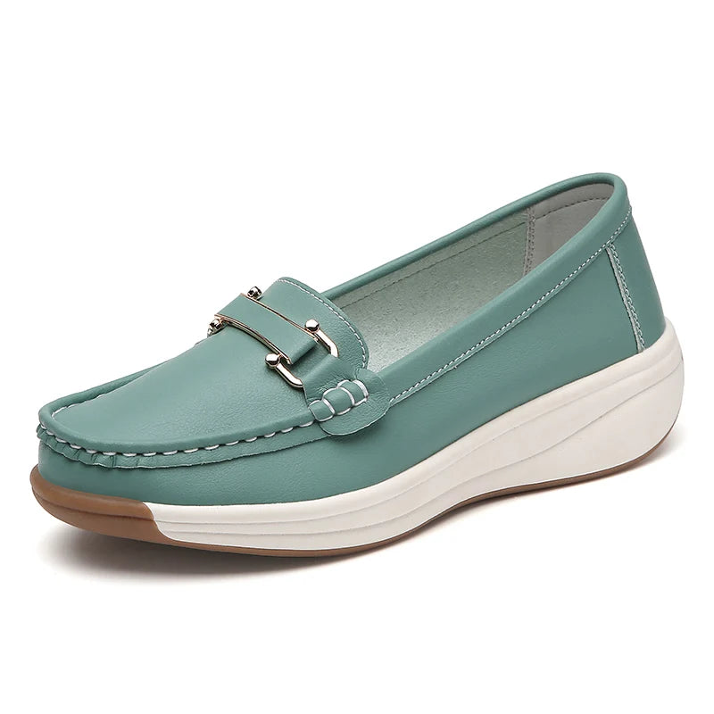 Portia Orthopedic Leather Loafers