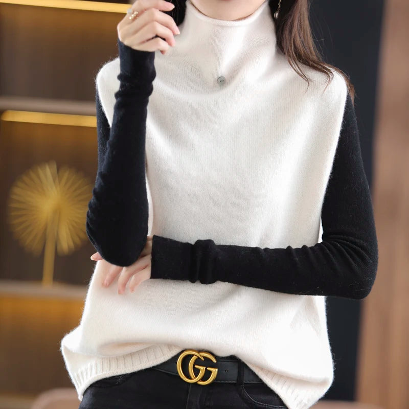 Aria Wool Layer Turtleneck