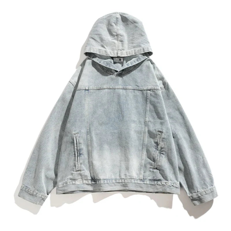 Haven Oversize Denim Hoodie