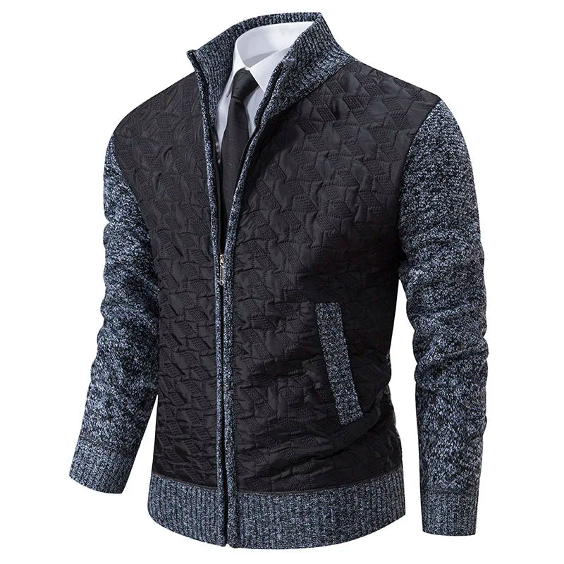 Riverton Zip-Up Knit Jacket