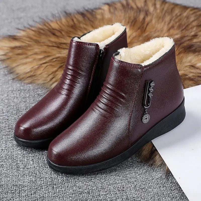 Arlette Fur Ankle Boots