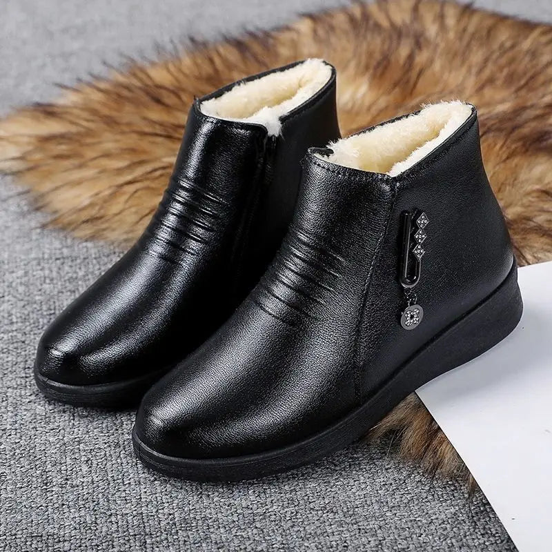 Arlette Fur Ankle Boots