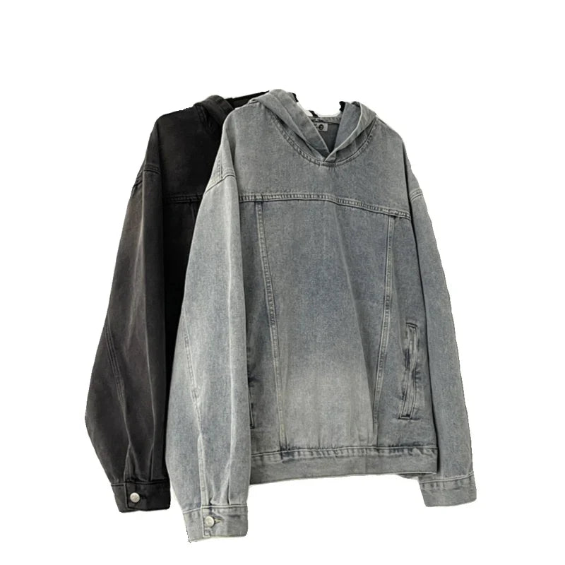 Haven Oversize Denim Hoodie
