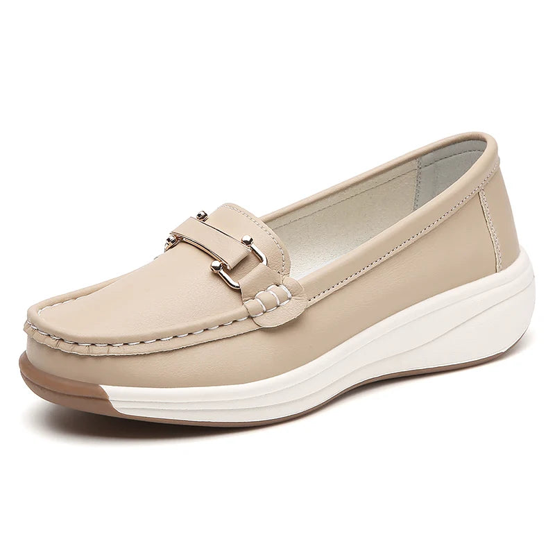 Portia Orthopedic Leather Loafers