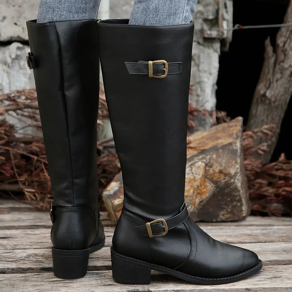 Brixton Knee-High Boots