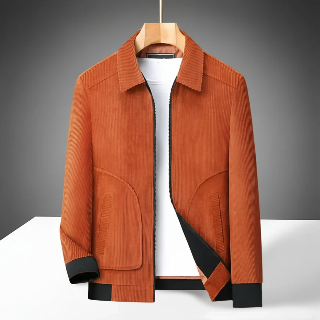 Easton Corduroy Overshirt Jacket - [Ezra Daniel]