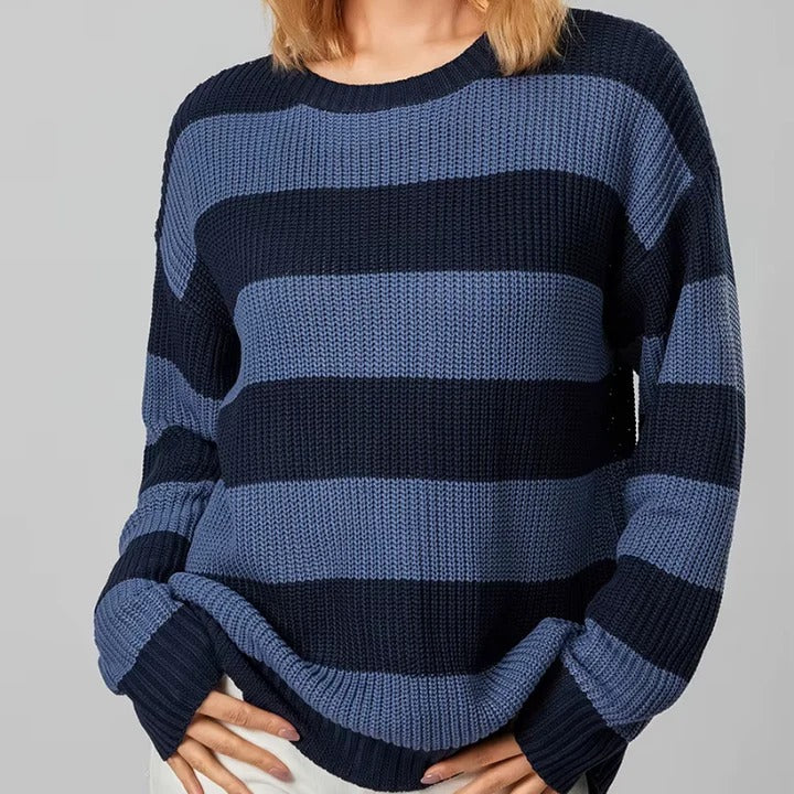 Valente Stripe Knit Sweater