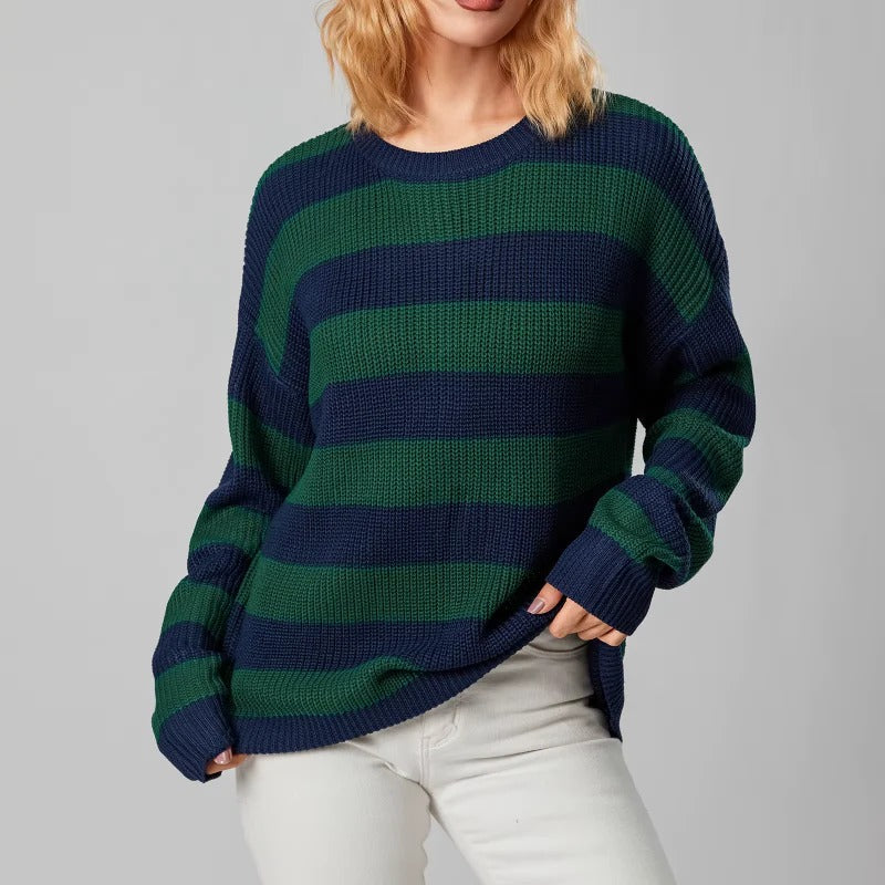Valente Stripe Knit Sweater