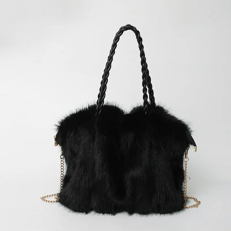 Velora Fur Tote