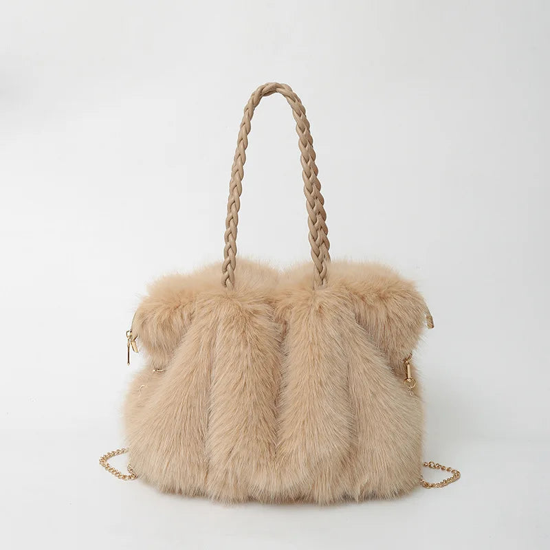 Velora Fur Tote