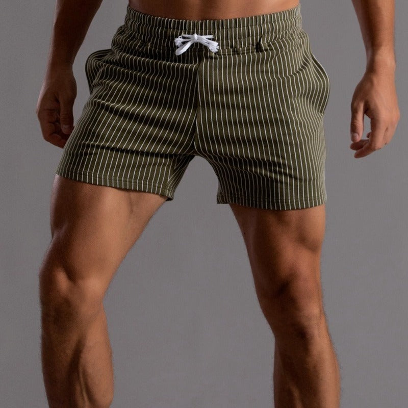 Albert Striped Shorts - [Ezra Daniel]